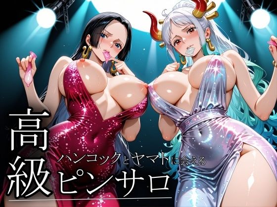 憧れのヒロインとHができるピンサロ店〜ハンコックとヤマト編〜  エロ画像667674