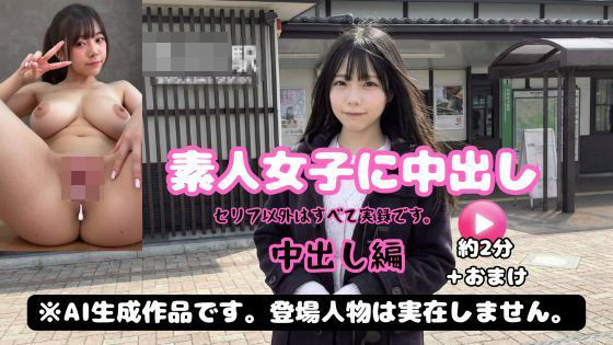 【音声実録】素人女子しゅなちゃんに中出し  エロ画像731752