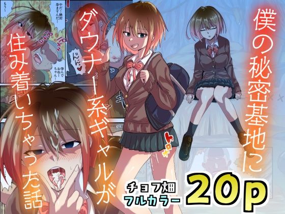 僕の秘密基地にダウナー系ギャルが住み着いちゃった話  エロ画像736079