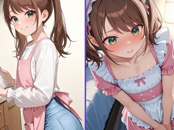 咲とエプロン  エロ画像743682