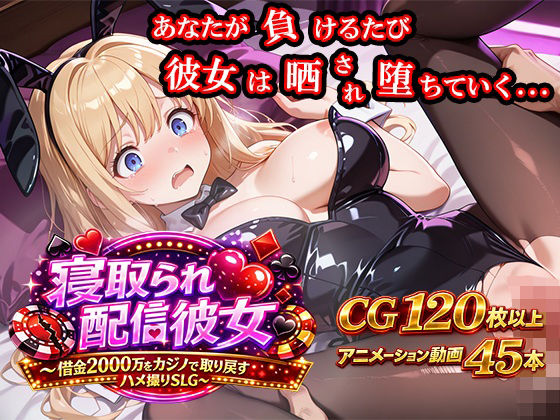 寝取られ配信彼女 〜借金2000万をカジノで取り戻すハメ撮りSLG〜  エロ画像743866